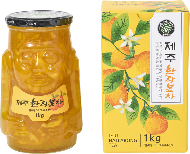 다하 제주 한라봉차, 1kg, 1개