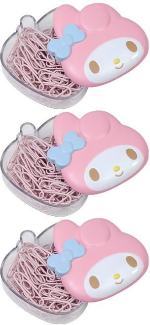 buyhearts 美樂蒂彩色迴紋針, 3個, 50入