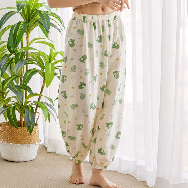 에이원 여성용 세상 편한 9부 시보리 파자마