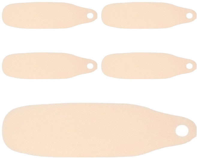 바디프로 남녀공용 실리콘 손목보호대 살색, 5개