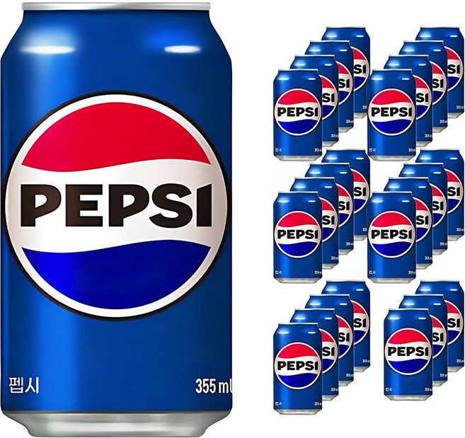 펩시 콜라, 355ml, 24개