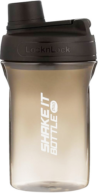 LocknLock 樂扣樂扣 PP輕量扣環隨身瓶, 黑色, 650ml, 1個
