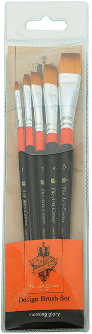 모닝글로리 6500 모닝디자인 평붓 5종, 1세트