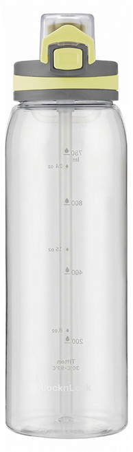 LocknLock 樂扣樂扣 Tritan優質時尚彈蓋水壺, 現代綠, 900ml, 1個