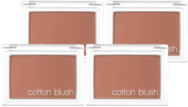 미샤 코튼 블러셔 4g, 마마스 캐멀코트, 4개