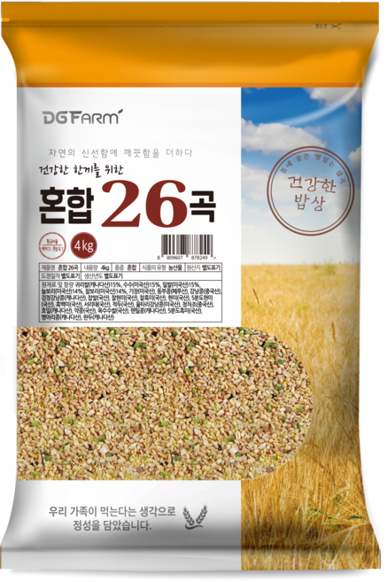 대구농산 혼합 26곡, 4kg, 1개