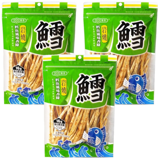 惠香 鱈魚風味香條, 210g, 3包