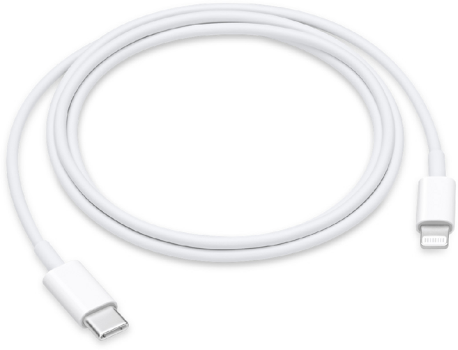 Apple 台灣公司貨 蘋果 USB-C 對 Lightning 連接線, 1m, 白色, 1個