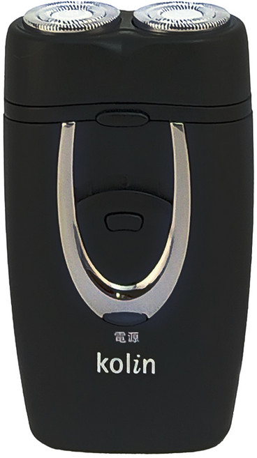 Kolin 歌林 雙刀頭電鬍刀 KSH-DLR400 95 x 55 x 28mm, 黑色