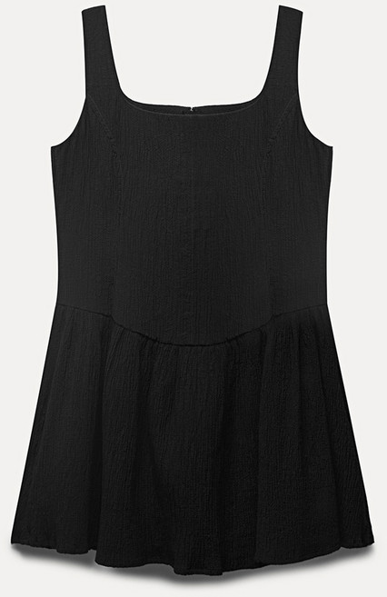 미쏘 여성용 레이어드 미니 원피스