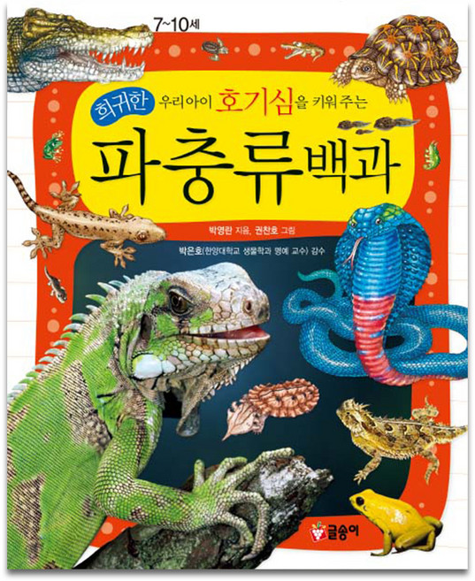 우리아이 호기심을 키워 주는 희귀한 파충류백과, 글송이, 박영란, 상세내용 참조