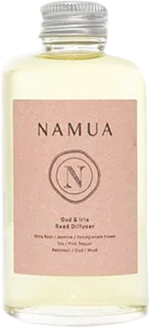 NAMUA 那木瓦 擴香精油補充瓶, 烏木&鳶尾花, 120ml, 1件