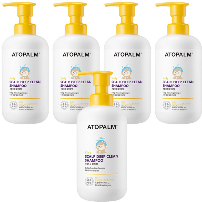 아토팜 스칼프 딥 클린 샴푸, 460ml, 5개
