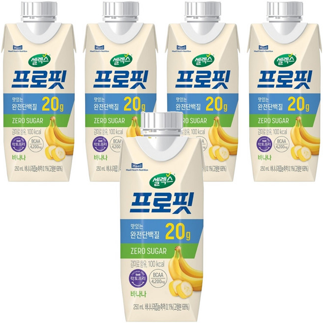 Selex Pro-Fit 香蕉, 250ml, 5個