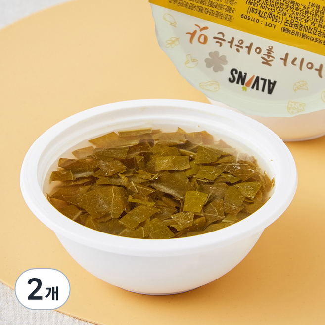 엘빈즈 한우 감자 아욱 된장국, 150g, 2개