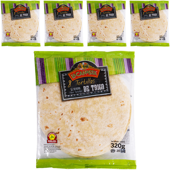LACANASTA 小麥玉米餅, 320g, 5包