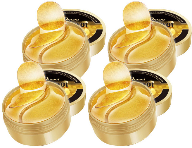 Omani 貴婦頂級視黃醇膠原蛋白黃金眼膜, 4個, 60個裝