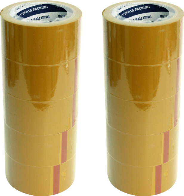 빅드림 더 튼튼한 박스테이프 중포장용 63MIC 48mm x 40m, 미색, 10개