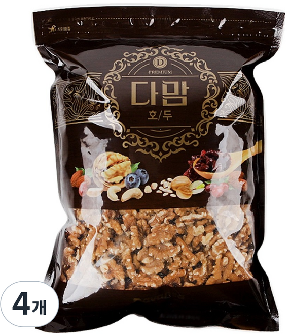 다맘 햇호두, 1kg, 4개