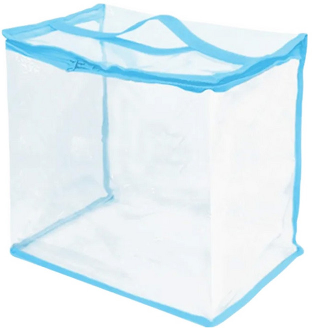 葉子小舖 PVC防水防塵透明收納袋, 1個, 1個