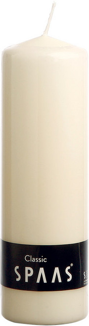 스파스 실린더 원기둥 양초 8 x 25 cm, 무향, 930g, 1개