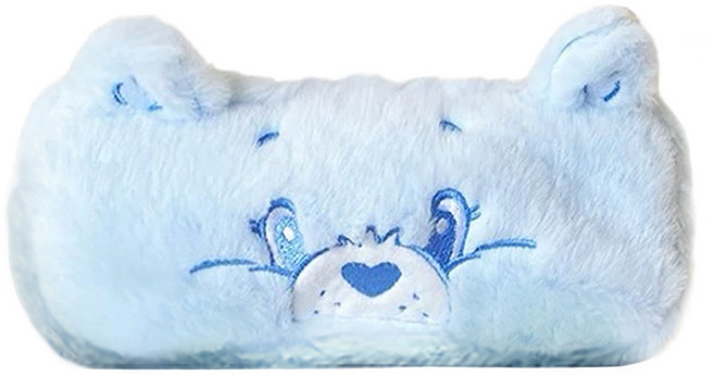 Care Bears 彩虹熊 療癒絨毛造型大容量多用途收納包 絨布材質