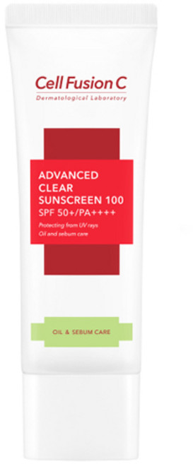 셀퓨전씨 어드밴스드 클리어 썬스크린 100 SPF50+ PA++++, 45ml, 1개