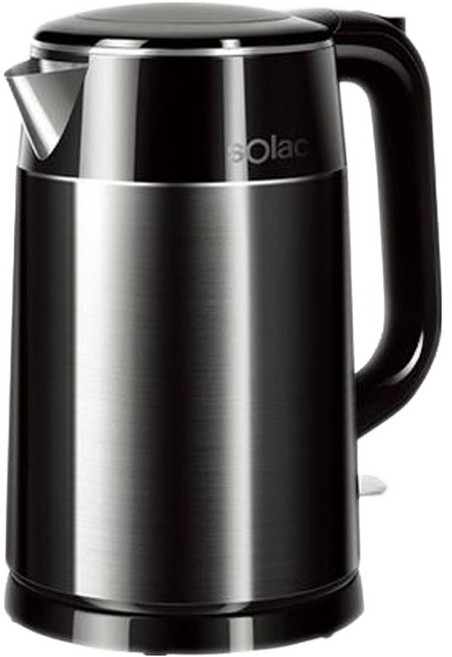 sOlac 雙層防燙快煮壺 228 x 159 x 270mm 1.1kg 1.7L, SHB-3251K, 1個