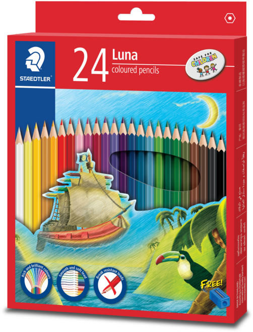 스테들러 루나 색연필, 24색, 1개
