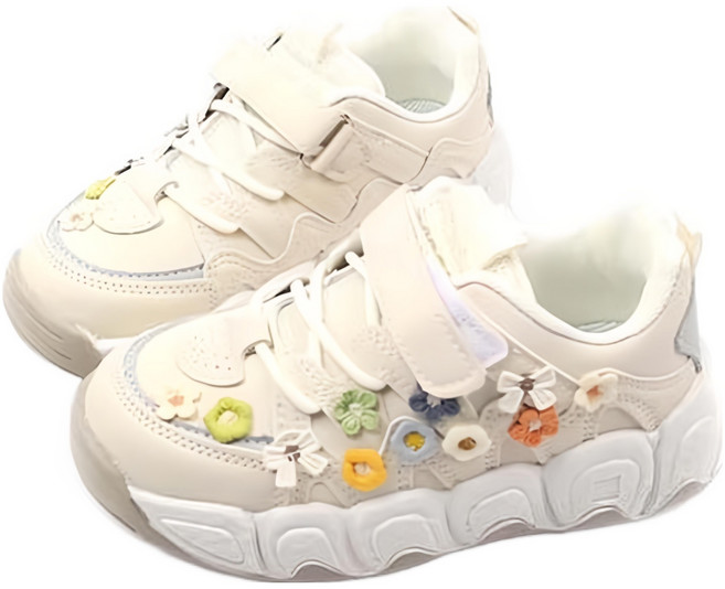 Rulushu 女童款 花花運動鞋 AZ131