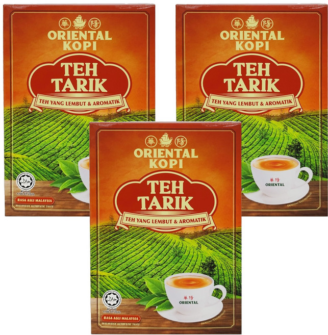 ORIENTAL KOPI 華陽 南洋拉茶風味香滑奶茶 三合一 經典原味, 40g, 10包, 3盒