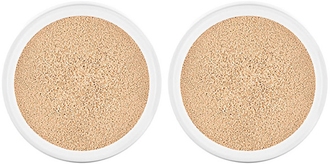 미샤 레이어링 핏 쿠션 파운데이션 세미 매트 리필 14g, 23호 샌드, 2개