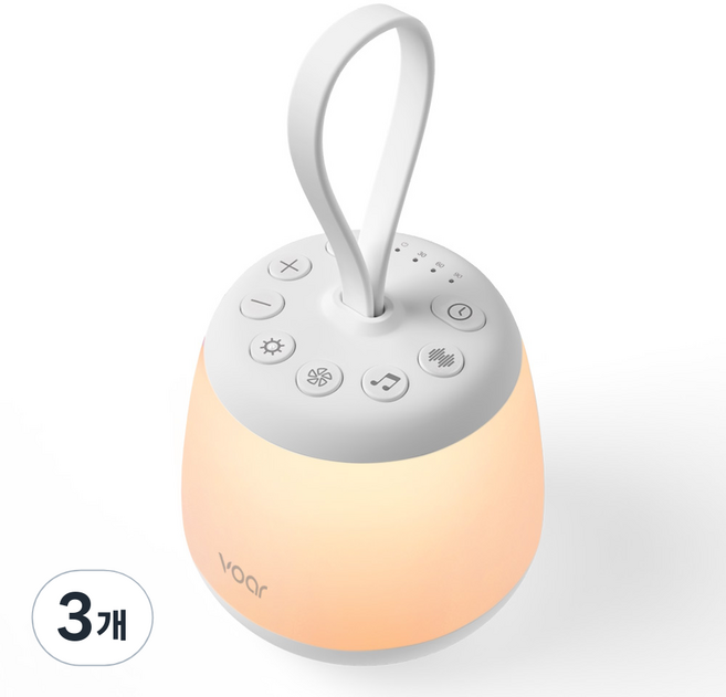 보아르 허니즈 신생아 수유등 백색소음기, 3개