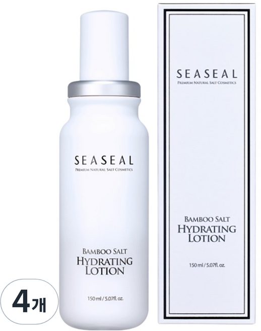 씨실 인산가 밤부솔트 죽염 수분 로션, 4개, 150ml