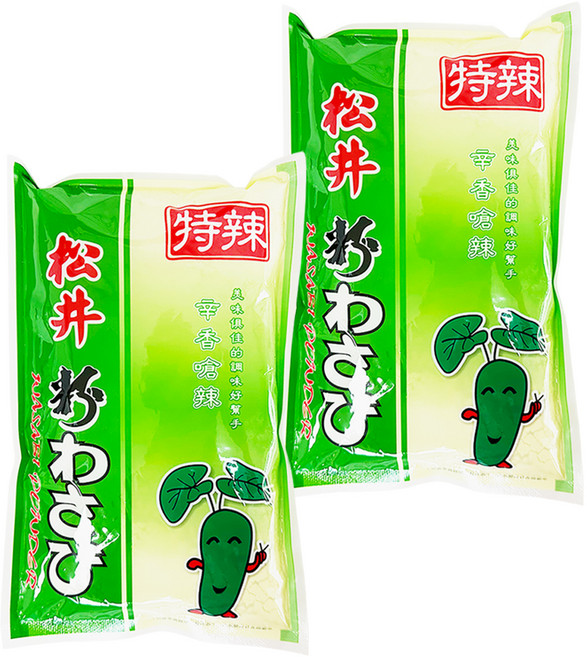 松井 特辣山葵粉, 300g, 2包