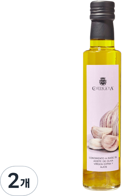 라치나타 엑스트라버진 올리브 오일 갈릭, 2개, 250ml
