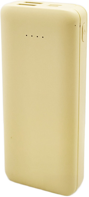 MCK 科技 馬卡龍行動電源 116 x 51 x 23mm, MCK-9527, 栗果黃