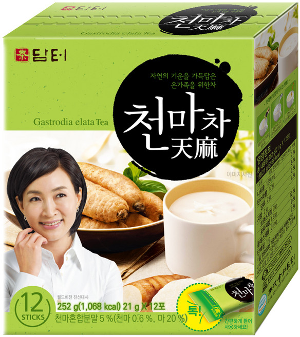 담터 천마차, 21g, 12개입, 1개