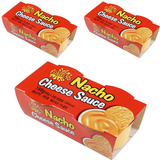 FUNacho Nacho 起司醬, 99g, 6個