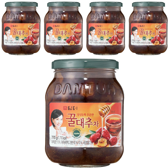 담터 꿀대추차, 770g, 1개입, 5개