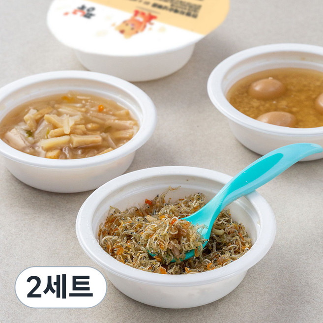 짱죽 반찬 D세트 (12~15개월부터), 잔멸치캐슈넛볶음 40g + 돈다짐육조림반찬 100g + 잔새우김자반 12g + 무감자조림 100g, 252g, 2세트