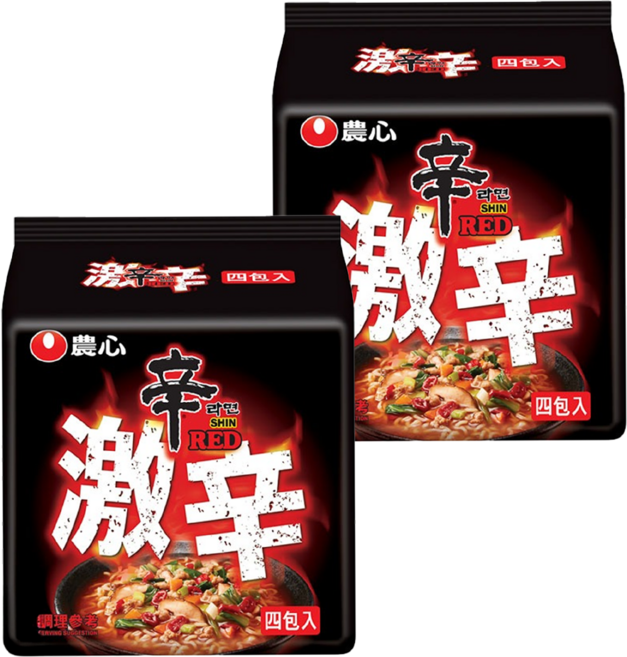 NONGSHIM 農心 激辣辛拉麵 120g, 8包