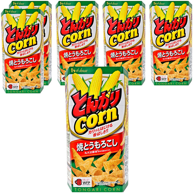 House 好侍 牛角玉米餅 燒玉米味, 68g, 6盒