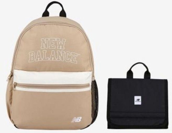 뉴발란스키즈 아동용 컨셉 데일리 피크닉 백팩 + 보조가방 세트