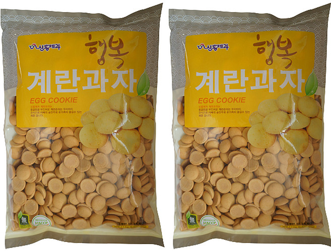신흥 계란과자, 1kg, 2개