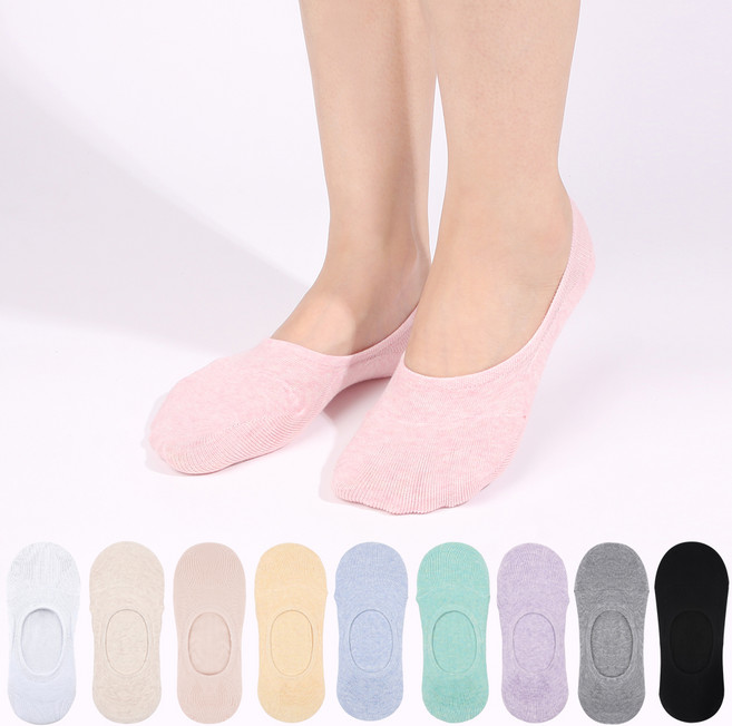 Doobalro 女用粉彩隱形襪 10雙