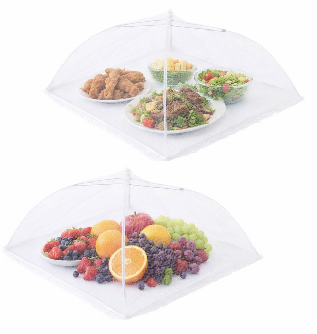 코휀하임 접이식 매쉬 원터치 밥상보, 2개