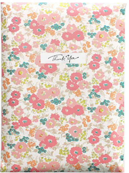 기프트백 20p + 스티커 20p 세트, 스프링 가든, 1세트