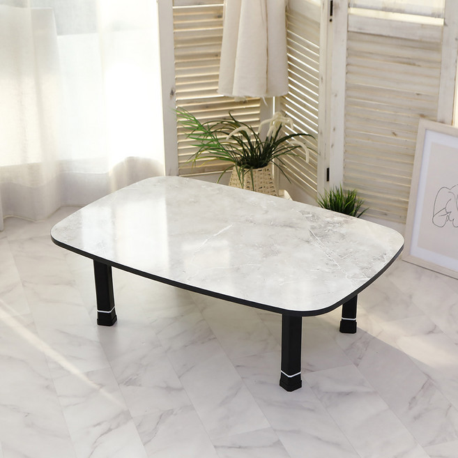 레몬트리 LPM 4단 높이조절형 하모니 테이블 특대형, 마블 클래식