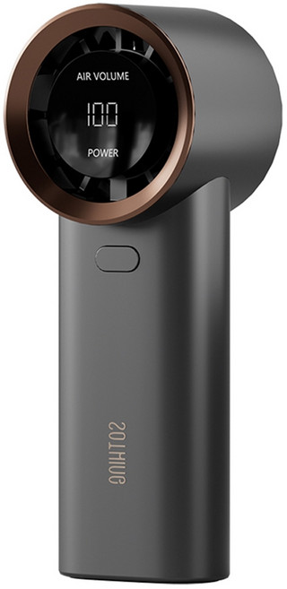 SOTHING 向物 手持風扇 風鈴PRO 升級10%降噪 3600mAh電池容量 14小時續航, DSHJ-S-2128C, 深灰色